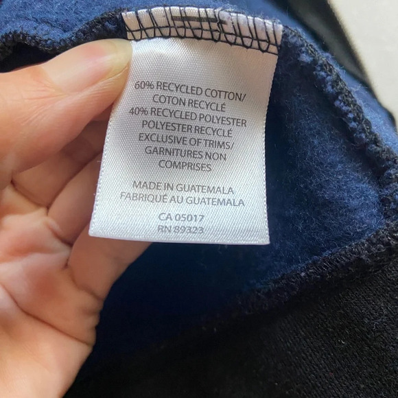 Roots  by playback recycled cotton full zip hoodie Sz M - Picture 8 of 11